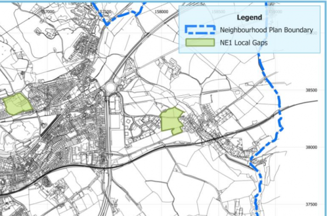 Angarrack | Map 8 Local Gaps | Hayle Neighbourhood Plan